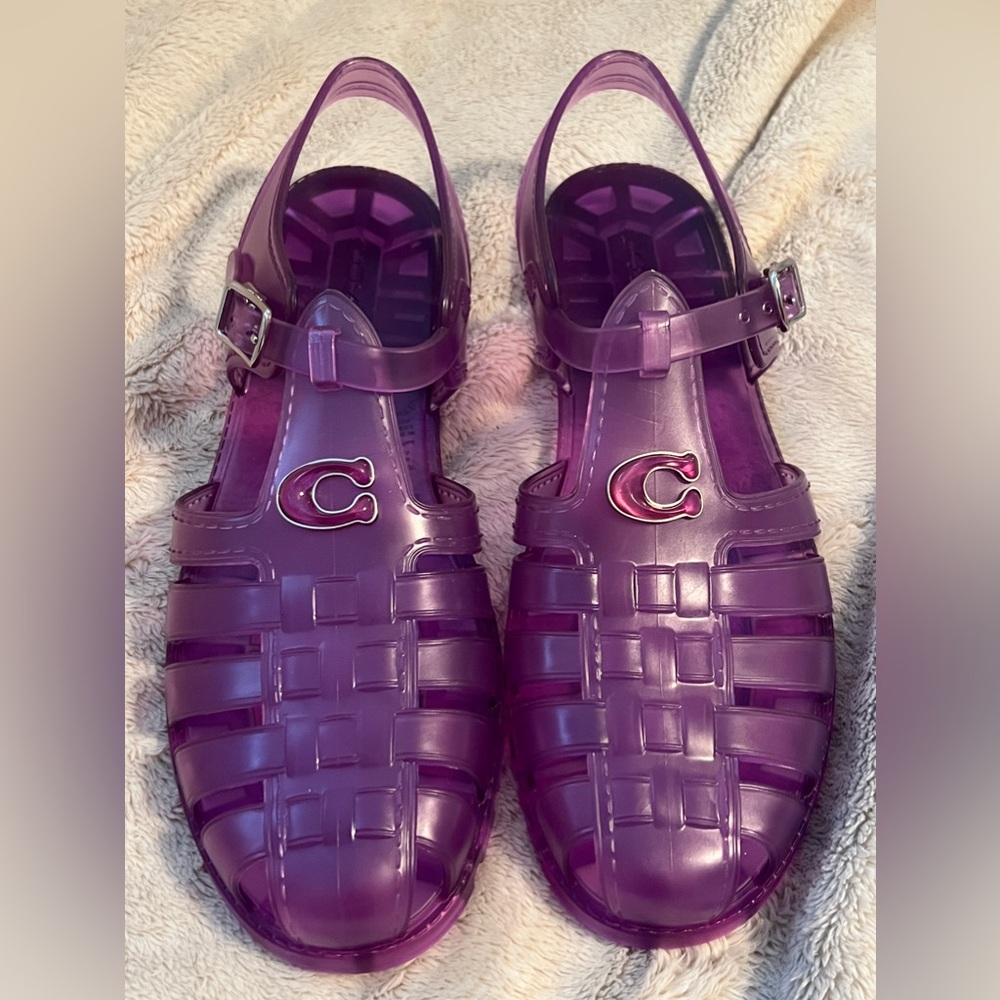 Coach Jelly Fisherman Sandal